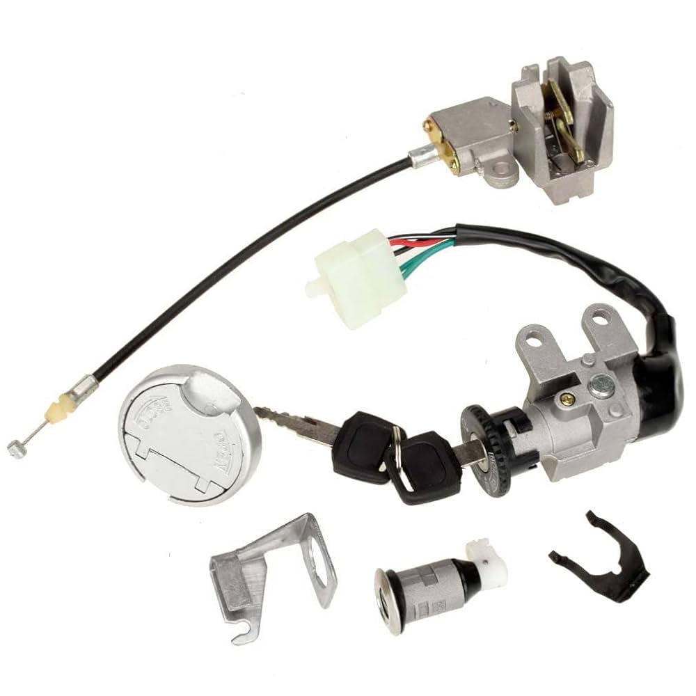 Amazon.com: HIAORS GY6 50cc Ignition Switch Key Lock Gas
